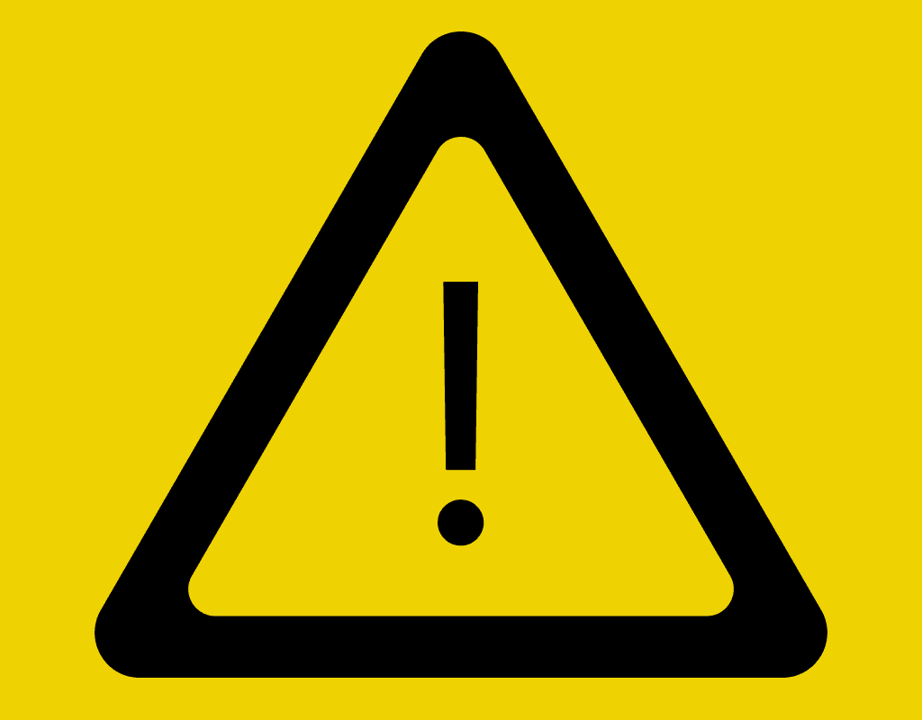 Warning triangle